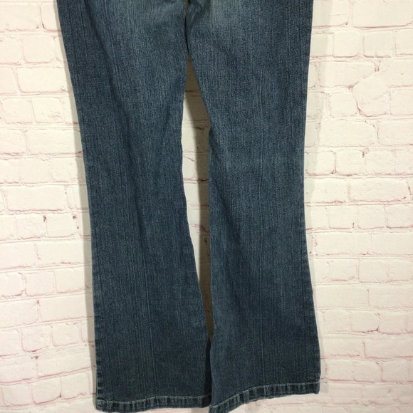 Jou Jou Boot Cut Medium Wash Blue Denim Jeans - Size 9/10 - Picture 6 of 10